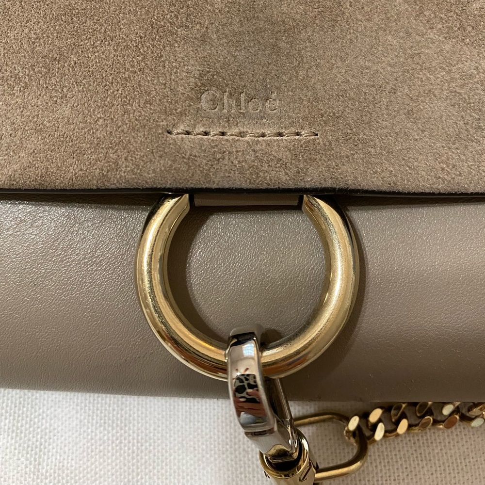 ChloΓ¨ Mini Faye Crossbody - Motty Grey π - Picture 3 of 5